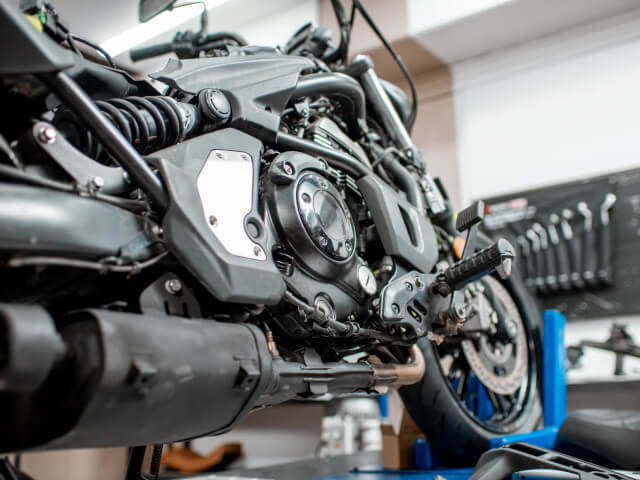 水冷エンジンバイクの冷却水交換方法